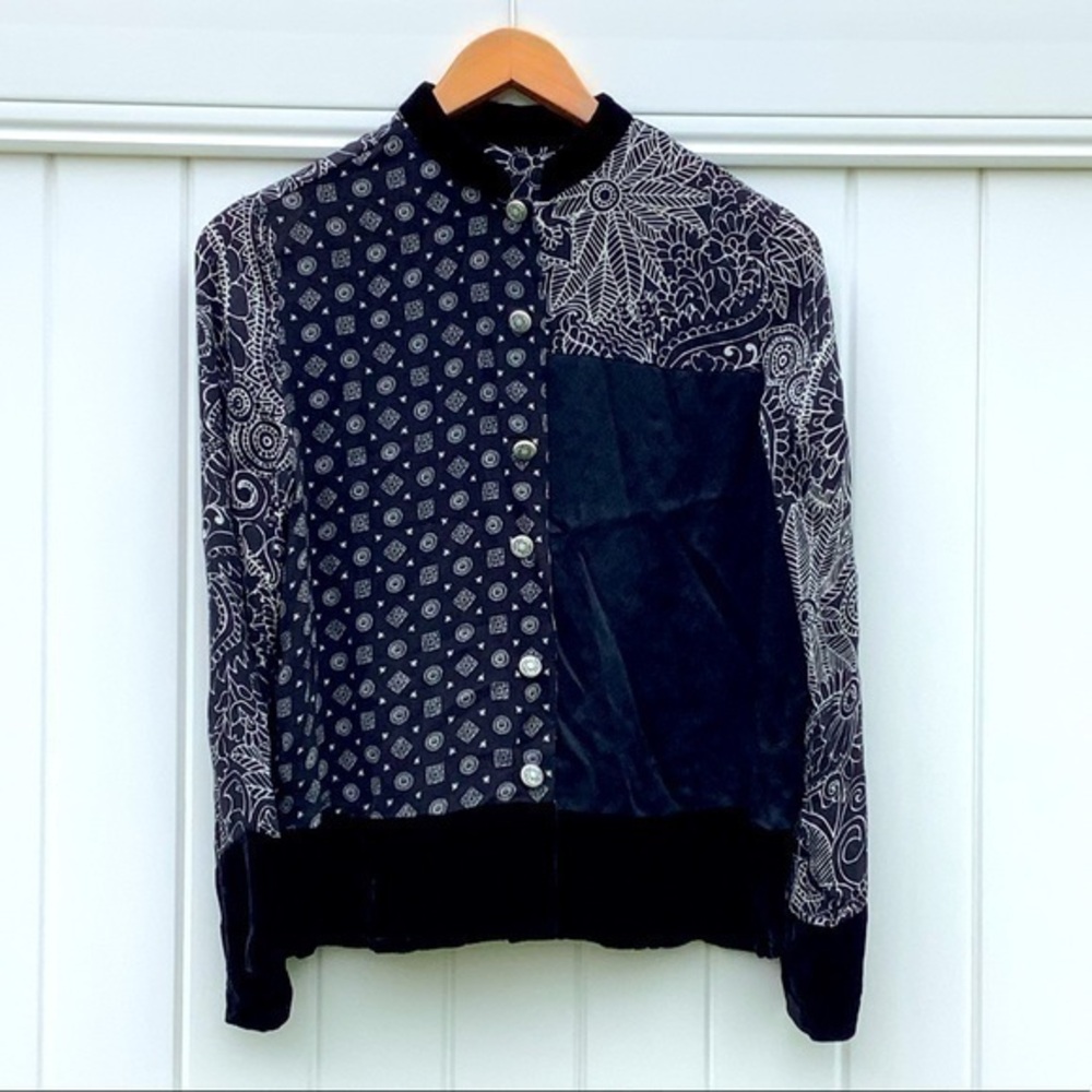 Josephine Chaus silk blend blouse